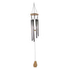 Outdoor Garden Wind Chime Deep Tone Aluminium Tube Windchimes Pendant Silver