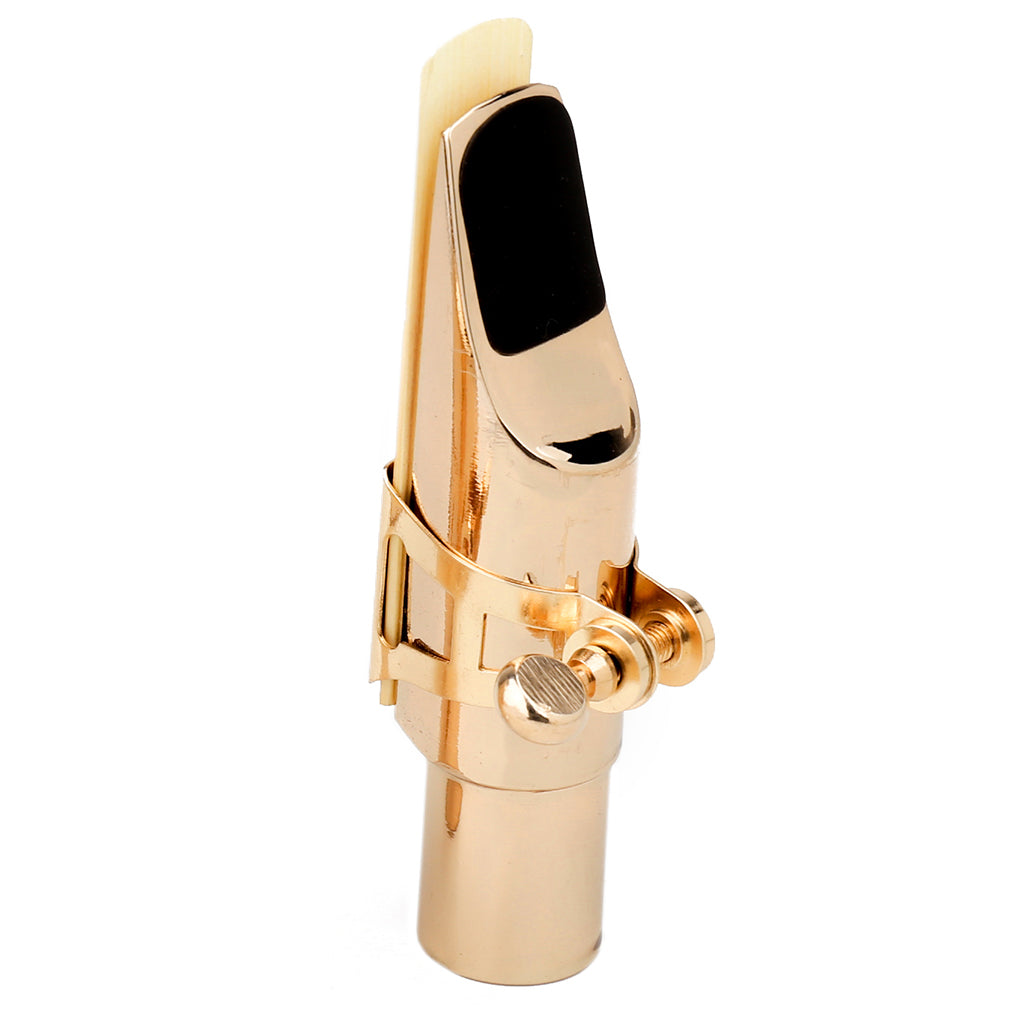 1pc Metal Sax Flute Head Cap Golden Alto Saxophone Accessory Parts Student