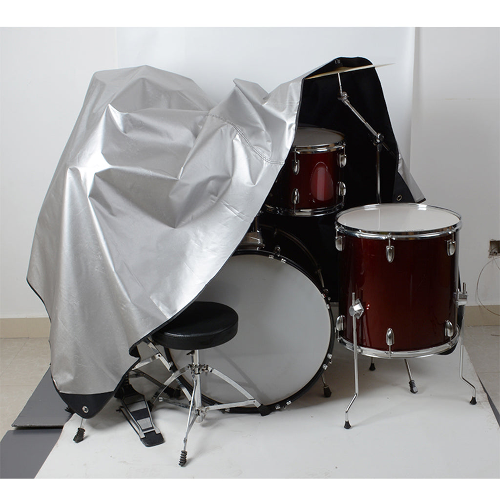 Drum Kit Set Dust Cover Drum Set Waterproof Cover for Percussion Instrument