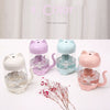 3 In 1 USB Cute Cat Air Humidifier Cool Mist Maker Mini Humidifier  Purple