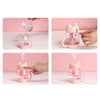 3 In 1 USB Cute Cat Air Humidifier Cool Mist Maker Mini Humidifier  Pink