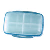 Large 8 Slot Portable Medicine Case Storage Pill Holder Box Waterproof Blue