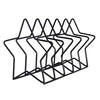 Metal Wire Desktop Storage Book Rack Magazine Newspaper Holder 5 Star