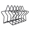 Metal Wire Desktop Storage Book Rack Magazine Newspaper Holder 5 Star