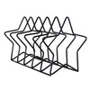 Metal Wire Desktop Storage Book Rack Magazine Newspaper Holder 5 Star