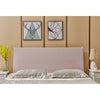 Dustproof Stretchy Bedroom Bed Headboard Cover Protector 120cm Light Pink