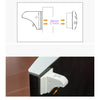 Kids Safety Invisible Cabinet Locks Latches Furniture Cupboard Hidden Latch