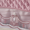 Stretchable Bed Headboard Slipcover Bedhead Dustproof Cover Protector 120cm Pink