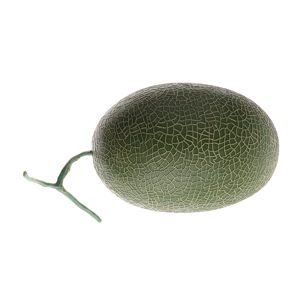 Fake Fruit Party Decoration Artificial Lifelike Simulation Cantaloupe Green