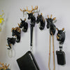 Wall Hanger Hook Decorative Animal Head Coat Jacket Hat Key Hook Rhinoceros