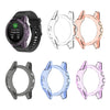 1 Piece Case Protective Cover for Garmin Watch Transparent Black