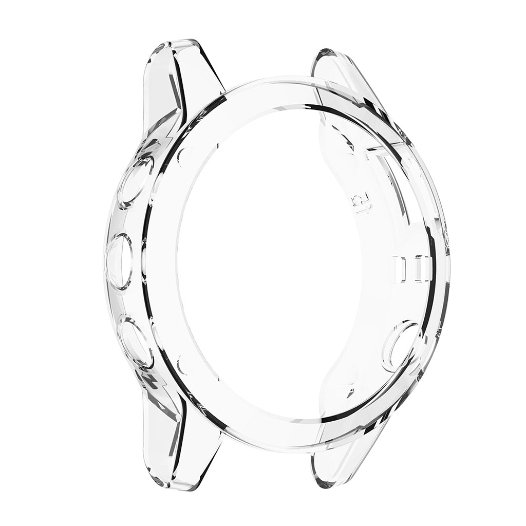 1 Piece Case Protective Cover for Garmin Watch Transparent White