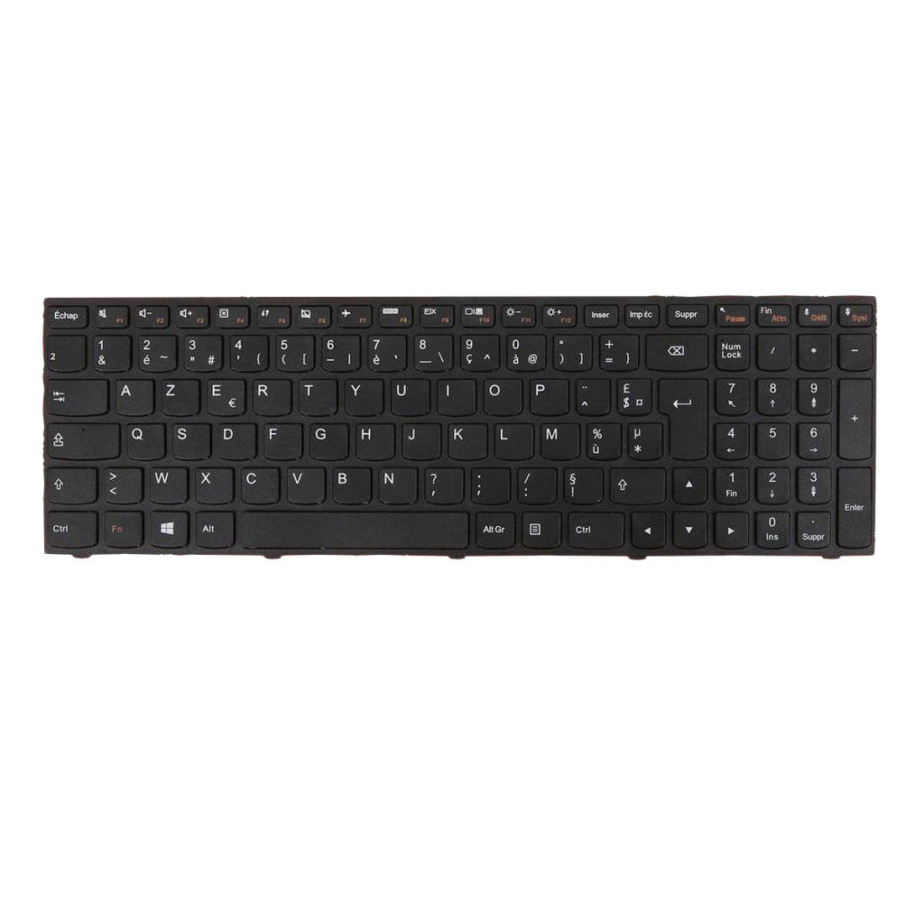 FR Replacement Laptop Keyboard Black Frame for Lenovo G50-70 G50-45 Series