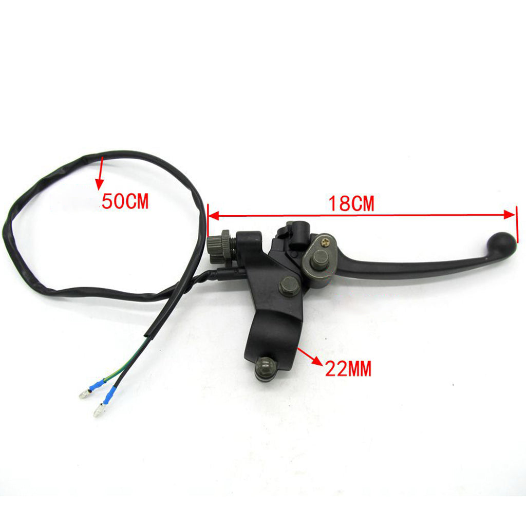 Right Thumb Throttle Brake Lever Dual Cable ATV Quad for 7/8" Handle Bar