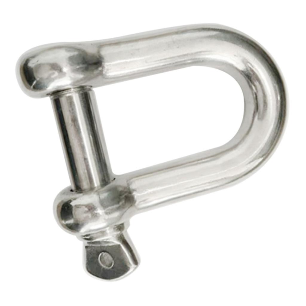 Marine Boat Sail Anchor Chain Rigging D Shackle Pin 304 Stainless Steel 16mm