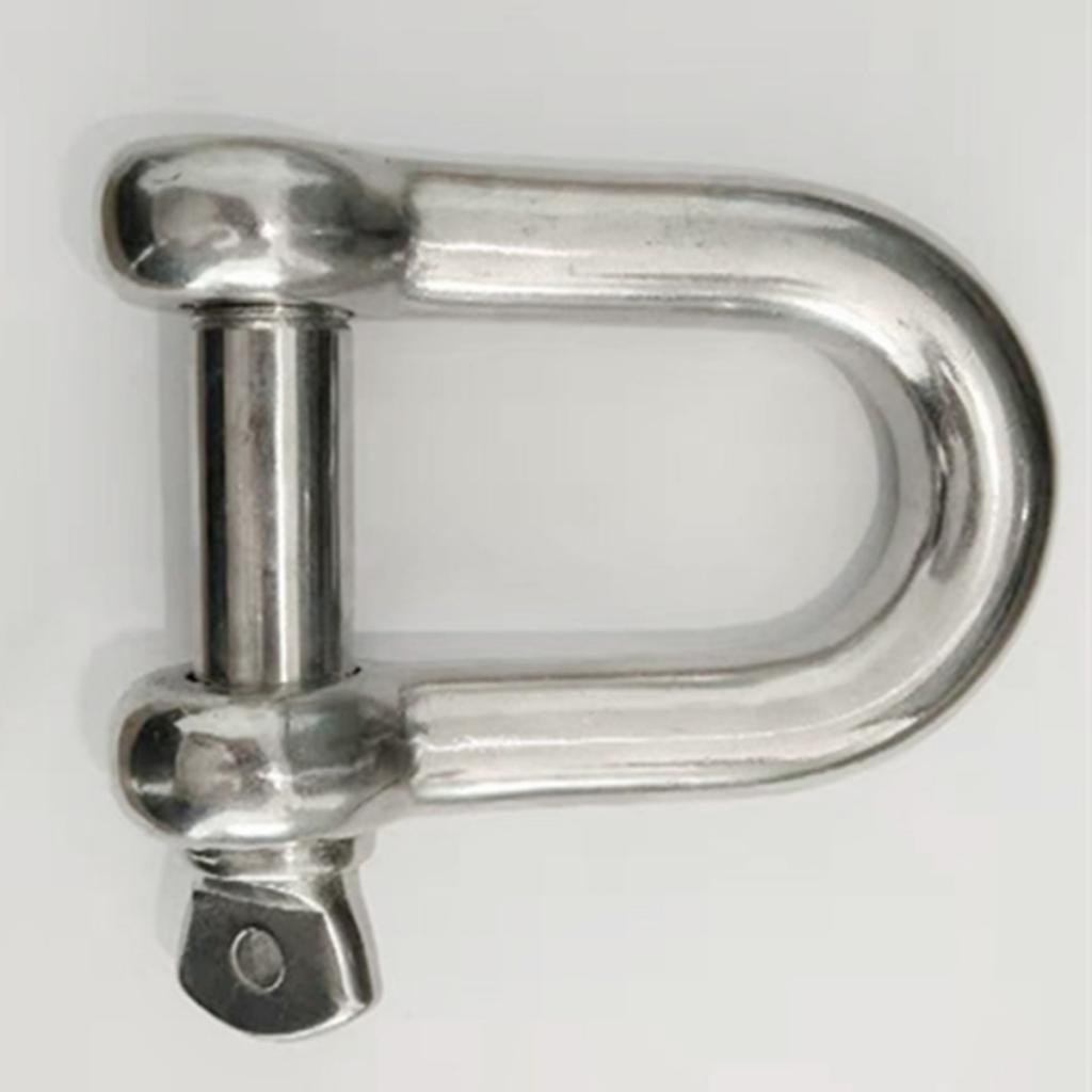 Marine Boat Sail Anchor Chain Rigging D Shackle Pin 304 Stainless Steel 16mm