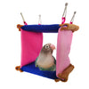 Bird Warm Hammock Parrot Bed Cozy Hanging Nest For Small Pet Hamster Mice L