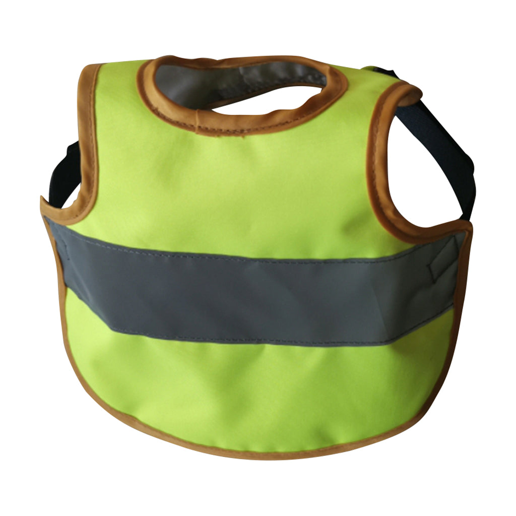 Pet Reflective Vest Chicken Poultry Hen Saddle For Poultry Chicken Yellow