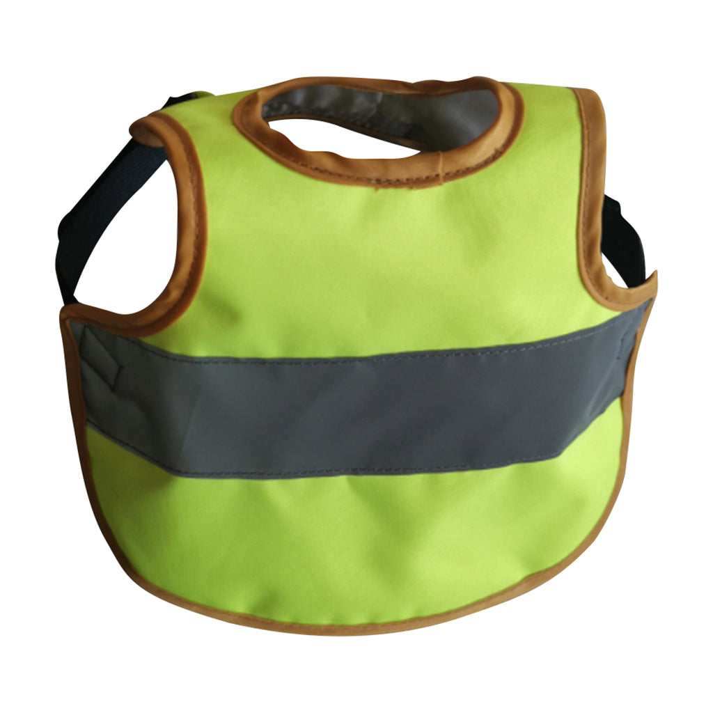 Pet Reflective Vest Chicken Poultry Hen Saddle For Poultry Chicken Yellow