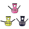 Pet Reflective Vest Chicken Poultry Hen Saddle For Poultry Chicken Rose Red