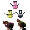 Pet Reflective Vest Chicken Poultry Hen Saddle For Poultry Chicken Rose Red