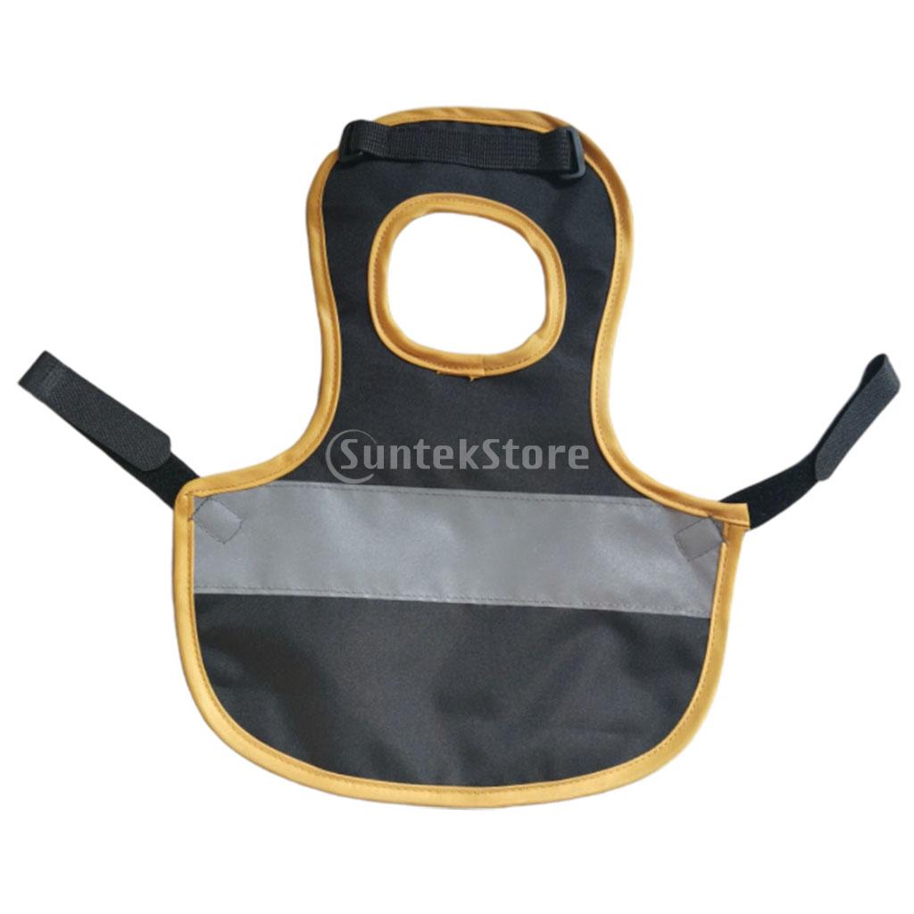 Pet Reflective Vest Chicken Poultry Hen Saddle For Poultry Chicken Dark Blue