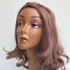 Female Mannequin Manikin Head Model Wig Jewelry Glasses Display Stand Blue