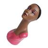 Female Mannequin Manikin Head Model Wig Jewelry Glasses Display Stand Pink