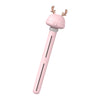 Portable Water Bottle Cap Air Humidifier for Home Office Car Deer Pink