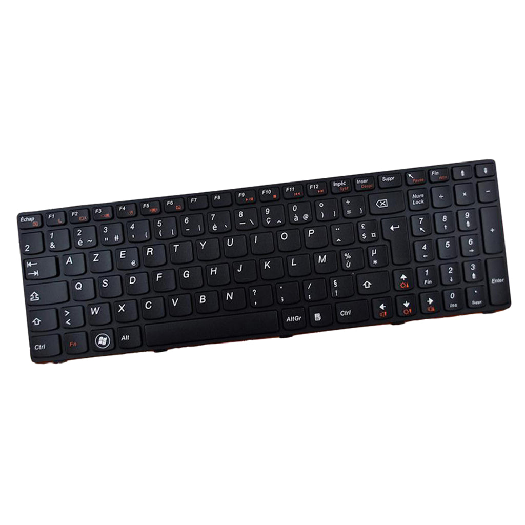 FR PC Laptop Keyboard w/ Black Frame for Lenovo G580 Z580 G580A V580A Z580A