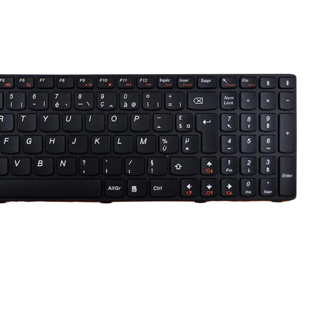 FR PC Laptop Keyboard w/ Black Frame for Lenovo G580 Z580 G580A V580A Z580A