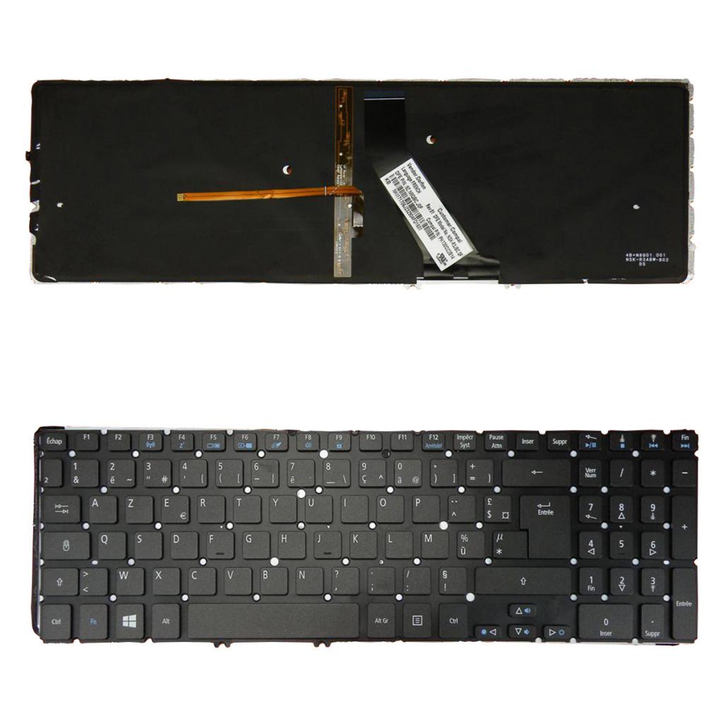 FR Replacement PC Laptop Keyboard w/Backlit for Acer M5-581 M5-581G M5-581T