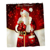 Christmas Decor Shower Curtain w/ Hooks for Bathroom Xmas Home Decoration D