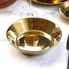 1 Pc Exquisite Stylish Gold-plated Ceramic Tableware Dish Plate 17.5x4.5cm