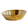 1 Pc Exquisite Stylish Gold-plated Ceramic Tableware Dish Plate 17.5x4.5cm