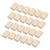24 Pieces Jewelry Gift Box Set Paper Cardboard Jewelry Holder Cases Beige