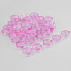 50 Pieces 3g Plastic Pot Jars Lotion Cream Sample Empty Container Pink