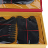 5pcs Natural Guasha Board Scraping Massage Gua Sha Scraper Tool Set Black