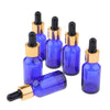 6 Pieces Empty Refillable Dropper Bottles for Essential Oils Cosmetics 10ml