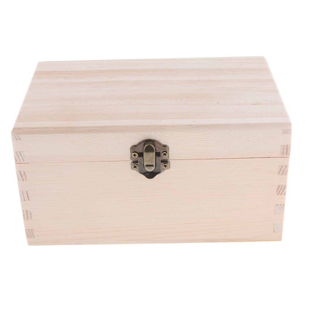 Natural Wood Essential Oils Storage Box Display Carry Case Holder 15 Slots