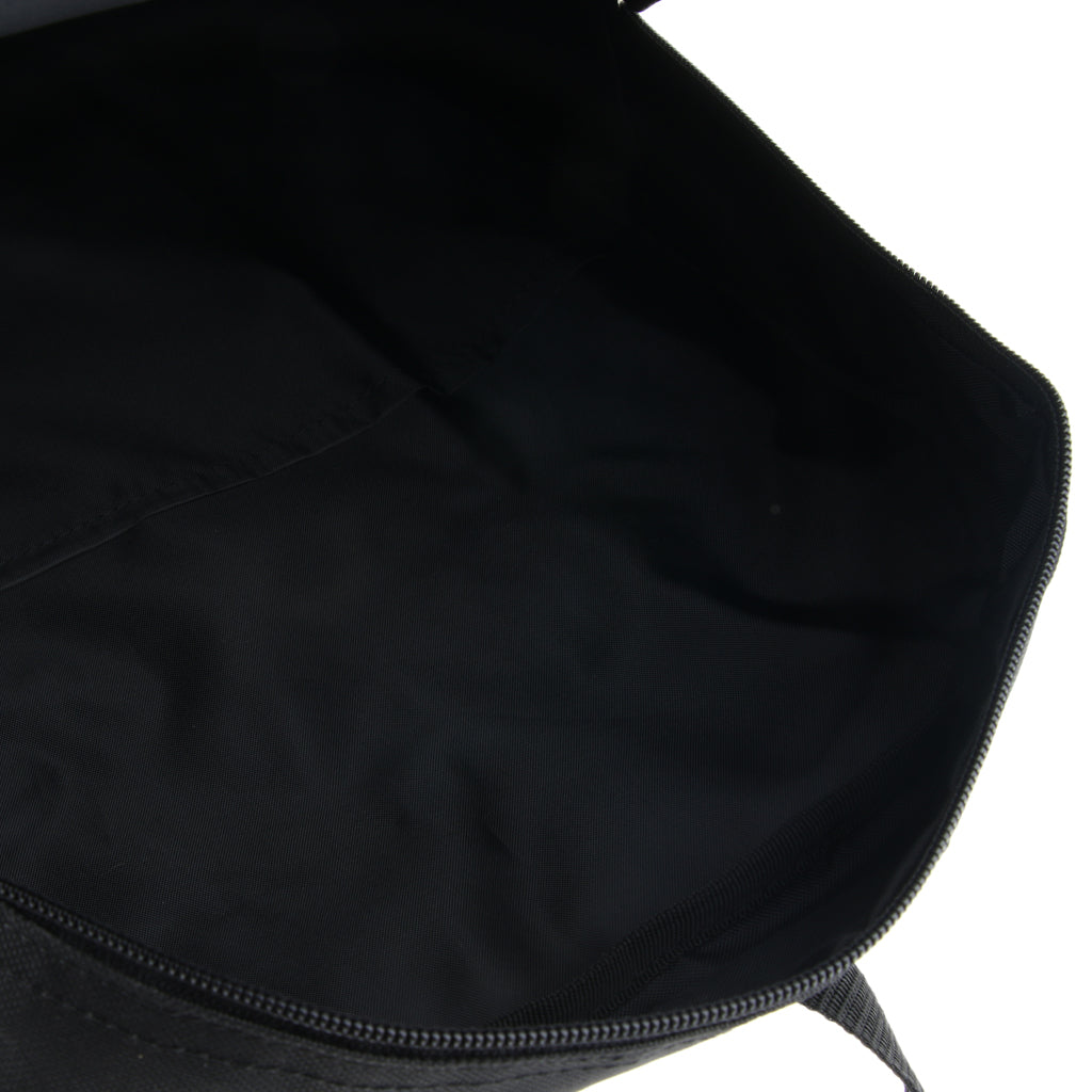 Black Waterproof Large Wheelchair Pouch Storage Holder Back Bag