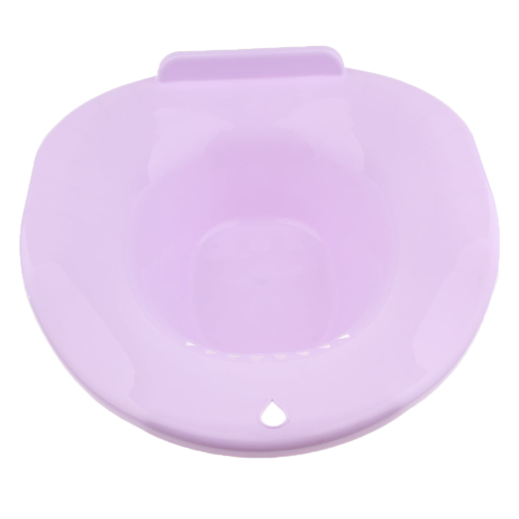 Sitz Bath Tub Toilet Care Basin Avoid Squatting for Pregnant Women Purple