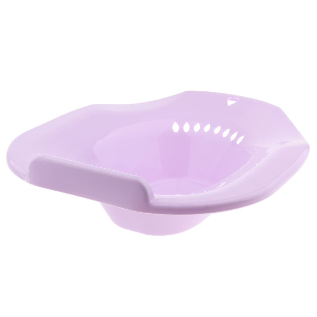 Sitz Bath Tub Toilet Care Basin Avoid Squatting for Pregnant Women Purple