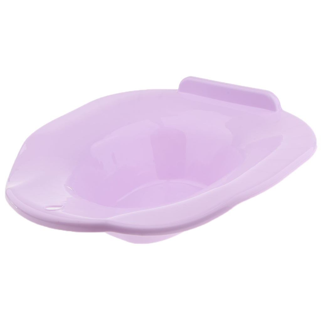 Sitz Bath Tub Toilet Care Basin Avoid Squatting for Pregnant Women Purple