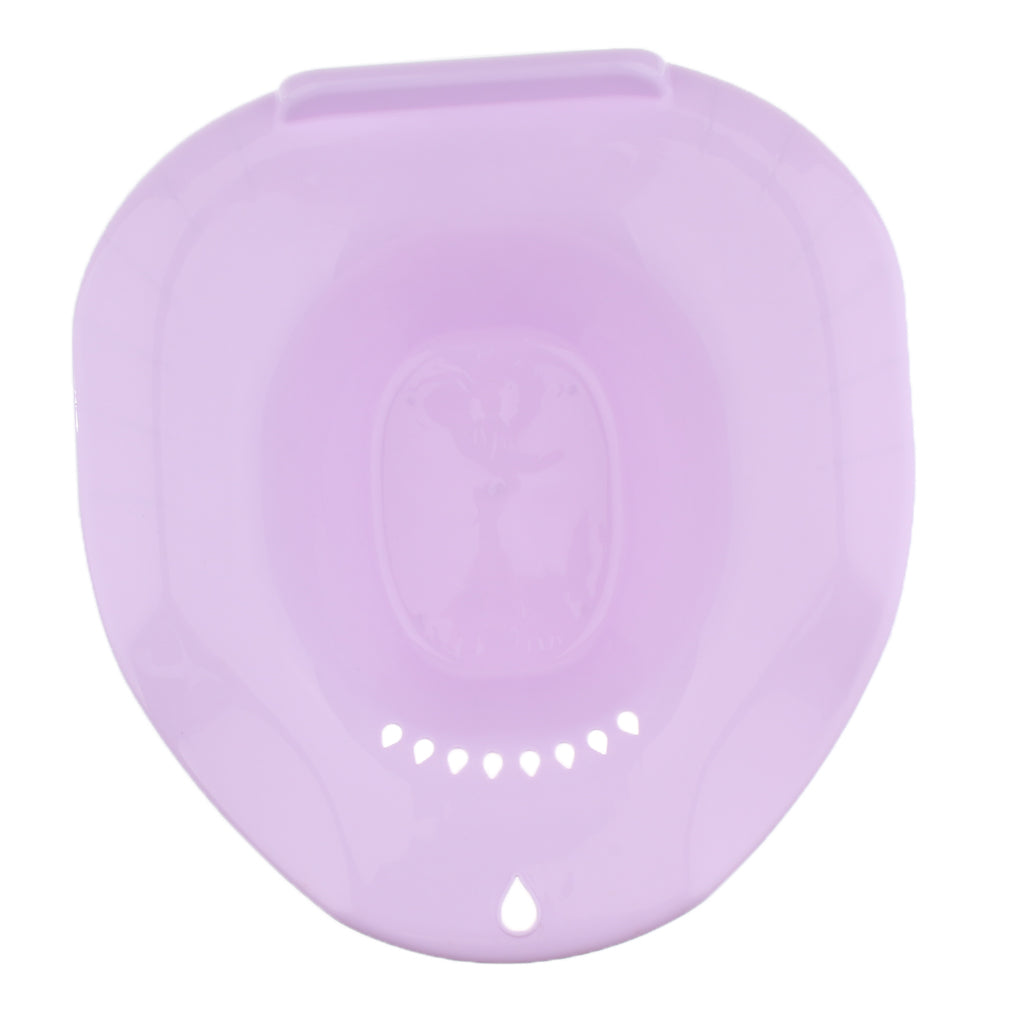 Sitz Bath Tub Toilet Care Basin Avoid Squatting for Pregnant Women Purple