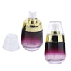 2Pcs 30ML Glass Perfume Bottle Pump Sprayer Makeup Vials Gold Pump