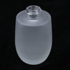 2 Pieces 50ml Frosting Glass Refillable Empty Pump Spray Bottle Black