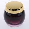 120g Glass Mask Jar Cream Empty Container with Screw Thread Lid Gold Lid