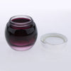 120g Glass Mask Jar Cream Empty Container with Screw Thread Lid Sliver Lid