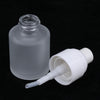 3 Piece 20ml Frosting Glass Refillable Empty Pump Spray Bottle 02 Golden Cap